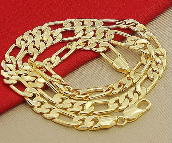 18k gold plated chains mens men and women son mother necklace, Silver
18k gold plated chains mens men and women son mother necklace, Silver