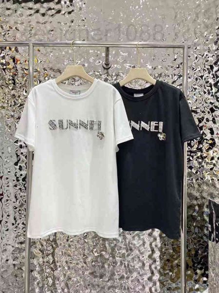 women's t-shirt designer 22 summer new heavy industry letter loose short sleeve t-shirt 8jtt, White
women's t-shirt designer 22 summer new heavy industry letter loose short sleeve t-shirt 8jtt, White