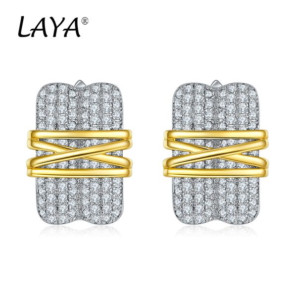 laya 925 sterling silver earrings for women fashion retro light gold multi-line zirconia party exquisite jewelry, Golden;silver
laya 925 sterling silver earrings for women fashion retro light gold multi-line zirconia party exquisite jewelry, Golden;silver