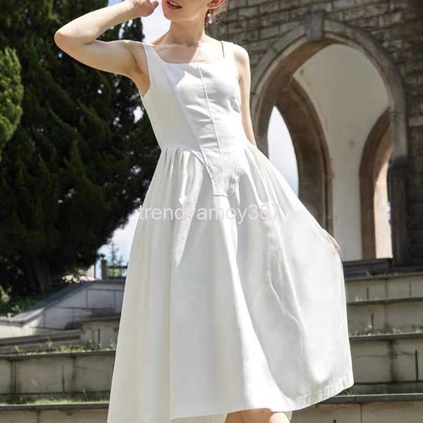 casual dresses spring and summer gentle wind white temperament hepburn fluffy vest skirt french fairy suspender dress, Black;gray
casual dresses spring and summer gentle wind white temperament hepburn fluffy vest skirt french fairy suspender dress, Black;gray