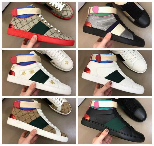 designer shoes men women sneaker bee snake tiger high gang casual shoe chaussures genuine leather sneakers embroidery classic trainers box, Black
designer shoes men women sneaker bee snake tiger high gang casual shoe chaussures genuine leather sneakers embroidery classic trainers box, Black