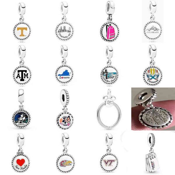 2021 new 100% 925 sterling silver alphabet backpack dangle pendant fit diy women bracelet necklace original fashion jewelry gift aa220315, Black
2021 new 100% 925 sterling silver alphabet backpack dangle pendant fit diy women bracelet necklace original fashion jewelry gift aa220315, Black