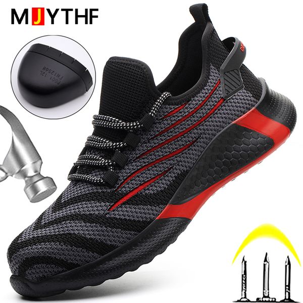 work safety shoes for men women work boots safety steel toe shoes men anti-smash anti-puncture work sneakers indestructible shoe, Red;white
work safety shoes for men women work boots safety steel toe shoes men anti-smash anti-puncture work sneakers indestructible shoe, Red;white