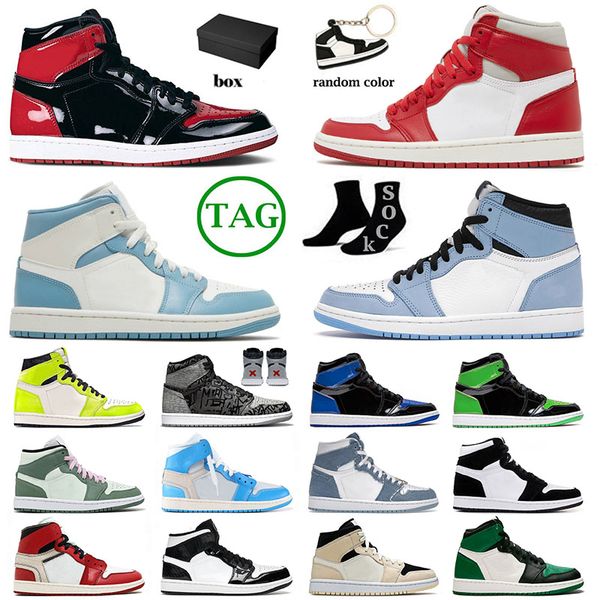 new jumpman 1 1s designer basketball shoes for mens womens with box newstalgia patent bred panda mid dutch green sports sneakers trainers bi
new jumpman 1 1s designer basketball shoes for mens womens with box newstalgia patent bred panda mid dutch green sports sneakers trainers bi