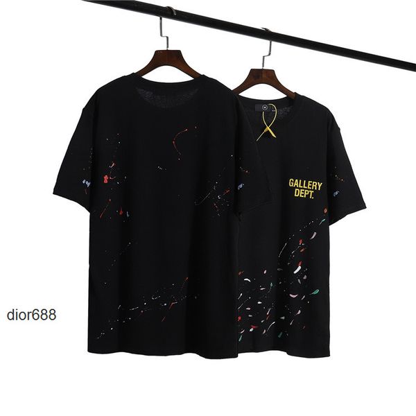 summer fashion galery dept paint hand paint splash hip hop men's and women's short sleeve t-shirt, White;black
summer fashion galery dept paint hand paint splash hip hop men's and women's short sleeve t-shirt, White;black