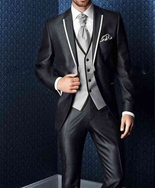 men's suits & blazers mens suit shiny black notch lapel prom wedding groom tuxedos blazer jackets vest pants 3 pieces party costume hom, White;black
men's suits & blazers mens suit shiny black notch lapel prom wedding groom tuxedos blazer jackets vest pants 3 pieces party costume hom, White;black