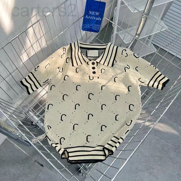 women's t-shirt designer 22 spring / summer new double g letter jacquard polo collar knit short sleeve stripe contrast t-shirt women�, White
women's t-shirt designer 22 spring / summer new double g letter jacquard polo collar knit short sleeve stripe contrast t-shirt women�, White