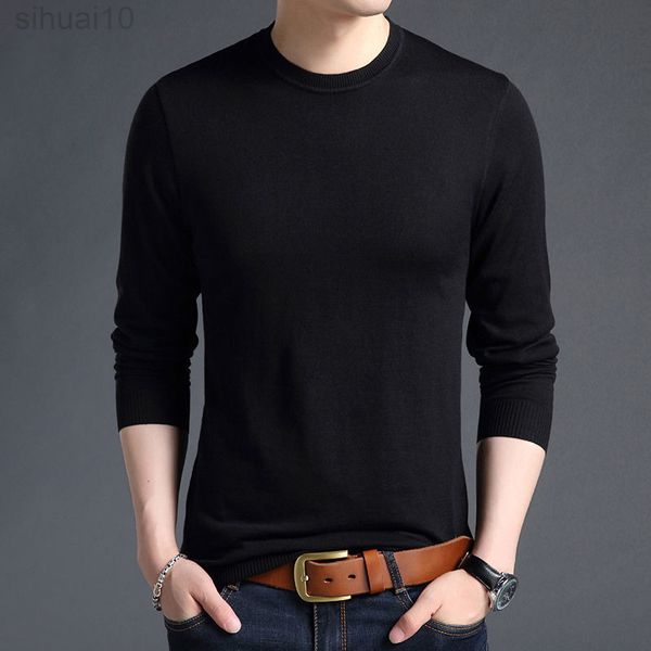 new fashion autumn winter men thickness sweater male casual o-neck solid color long sleeve korea style warm sweaters d211 l220801, White;black
new fashion autumn winter men thickness sweater male casual o-neck solid color long sleeve korea style warm sweaters d211 l220801, White;black