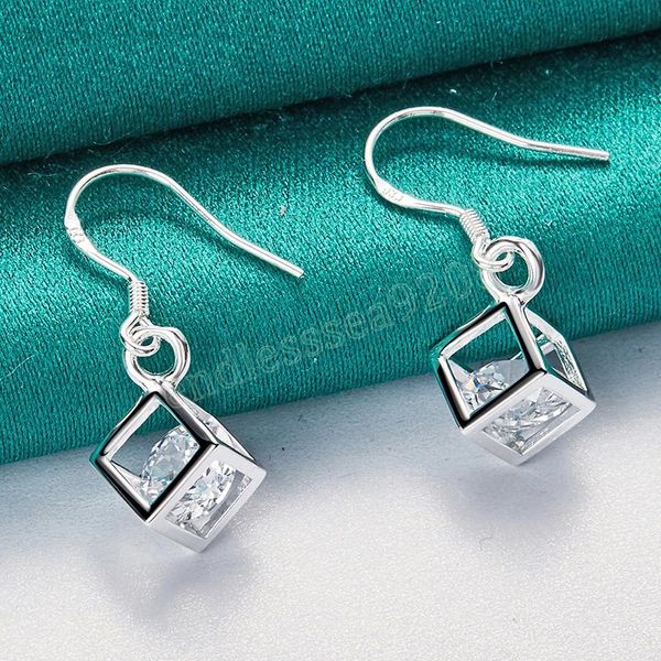 925 sterling silver square aaa zircon dangle earrings charm woman jewelry fashion wedding engagement party gift
925 sterling silver square aaa zircon dangle earrings charm woman jewelry fashion wedding engagement party gift