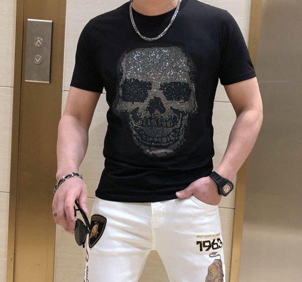 2022 new t shirt men rhinestone new series casualfashion streetwear 040, White;black
2022 new t shirt men rhinestone new series casualfashion streetwear 040, White;black