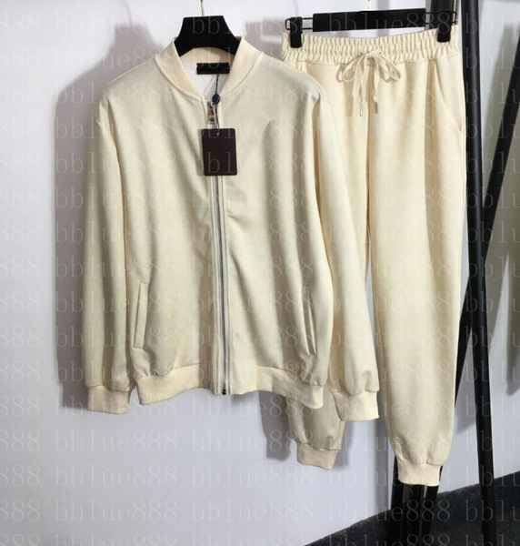 women's pants printed long sleeve zipper jacket drawstring elastic waist casual pants set 703, White
women's pants printed long sleeve zipper jacket drawstring elastic waist casual pants set 703, White