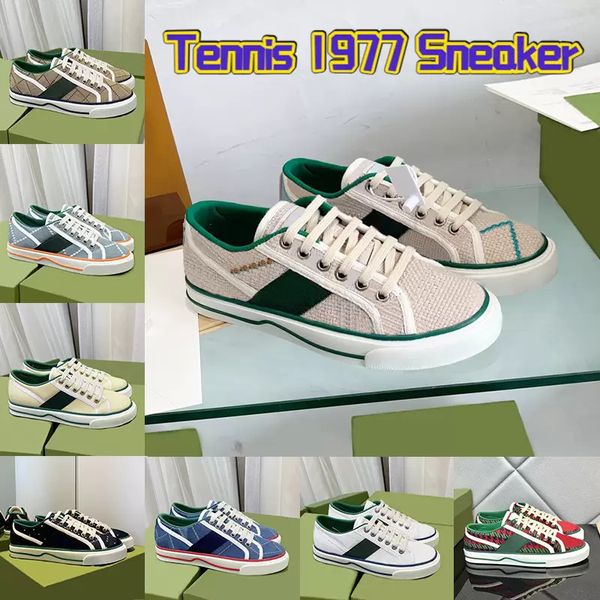 tennis 1977 canvas casual shoes luxurys designers womens mens strawberry running shoe italy green red web stripe rubber sole brown double g
tennis 1977 canvas casual shoes luxurys designers womens mens strawberry running shoe italy green red web stripe rubber sole brown double g