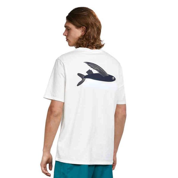 cotton t shirt pata designer short-sleeved t-shirt men and women fashion loose casual sweatshirt classic flying fish series summer 01, White;black
cotton t shirt pata designer short-sleeved t-shirt men and women fashion loose casual sweatshirt classic flying fish series summer 01, White;black
