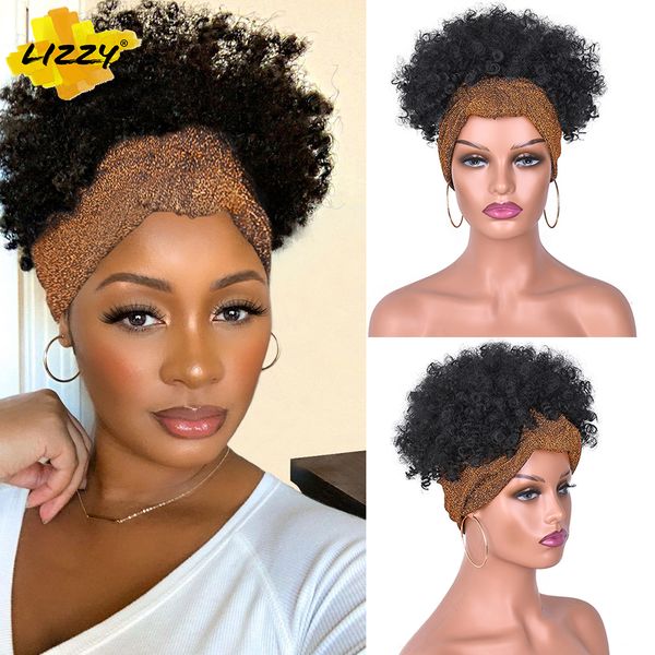 lx brand short afro kinky curly synthetic puff wigs for black women headband drawstring ombre turban wigs high temperature fiber lizzyfactor
lx brand short afro kinky curly synthetic puff wigs for black women headband drawstring ombre turban wigs high temperature fiber lizzyfactor