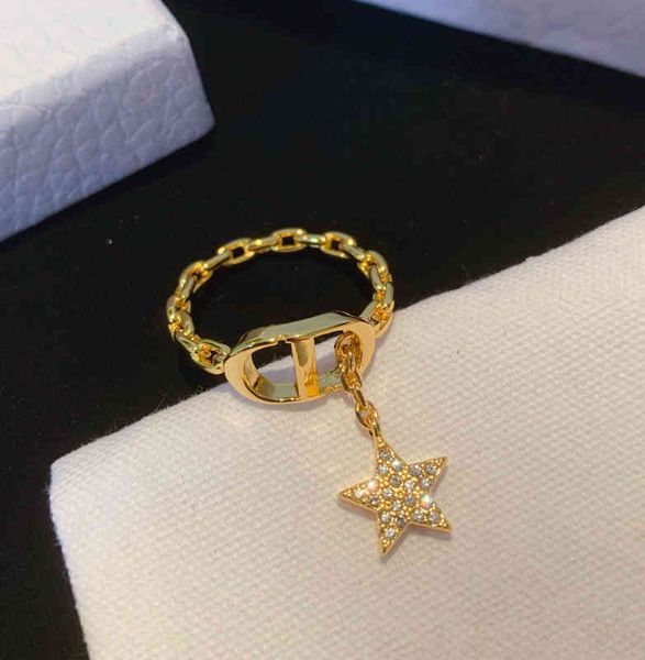fashion trend new ladies luxury brand designer wholesale d home five pointed with diamond female, Silver
fashion trend new ladies luxury brand designer wholesale d home five pointed with diamond female, Silver
