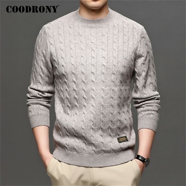 coodrony brand sweater men streetwear fashion knitwear jumper o-neck pullover men clothing autumn winter casual sweaters c1191 201203, White;black
coodrony brand sweater men streetwear fashion knitwear jumper o-neck pullover men clothing autumn winter casual sweaters c1191 201203, White;black
