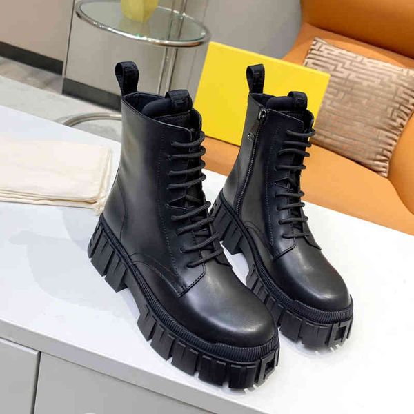 boots ff smooth leather biker ankle combat platform wedges lace-up round toe block heels flat booties chunky half boot luxury designer for 9, Black
boots ff smooth leather biker ankle combat platform wedges lace-up round toe block heels flat booties chunky half boot luxury designer for 9, Black
