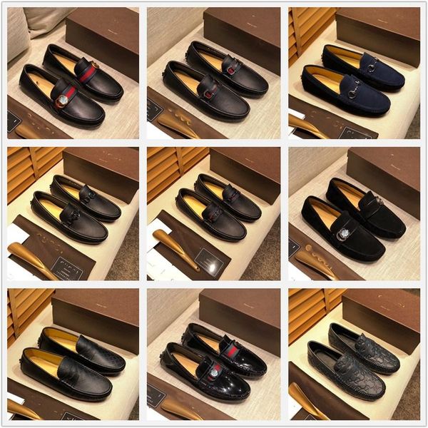 aa 2022 luxury designer men fashion casual leather shoes british style shoes slip on leathe loafers platform soft single shoe 11, Black
aa 2022 luxury designer men fashion casual leather shoes british style shoes slip on leathe loafers platform soft single shoe 11, Black