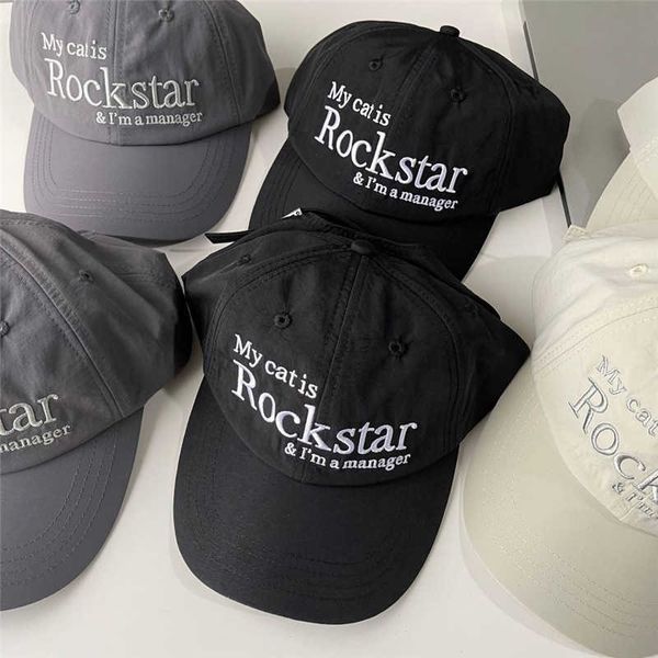 rockster baseball cap small dome cap ins casual versatile visor hat for men and women, Blue;gray
rockster baseball cap small dome cap ins casual versatile visor hat for men and women, Blue;gray