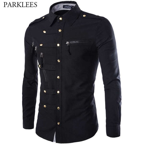 brand men shirt fashion design mens slim fit cotton dress shirt stylish long sleeve shirts chemise homme camisa masculina 210701, White;black
brand men shirt fashion design mens slim fit cotton dress shirt stylish long sleeve shirts chemise homme camisa masculina 210701, White;black
