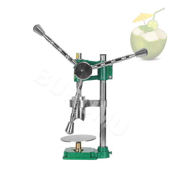 Image of Manual Green Coconut Opener Hand Press Coconut Opening Machine