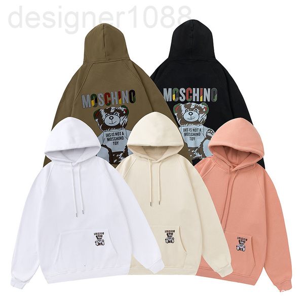 men's hoodies & sweatshirts designer 2021 autumn and winter new back color bear printed sweater for casual couple men's women', Black
men's hoodies & sweatshirts designer 2021 autumn and winter new back color bear printed sweater for casual couple men's women', Black