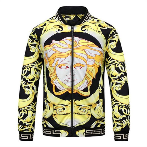 2022designer men's jacket red lettered printing zipper long-sleeved hoodies windproof and water proof male's business casual coat, Black;brown
2022designer men's jacket red lettered printing zipper long-sleeved hoodies windproof and water proof male's business casual coat, Black;brown
