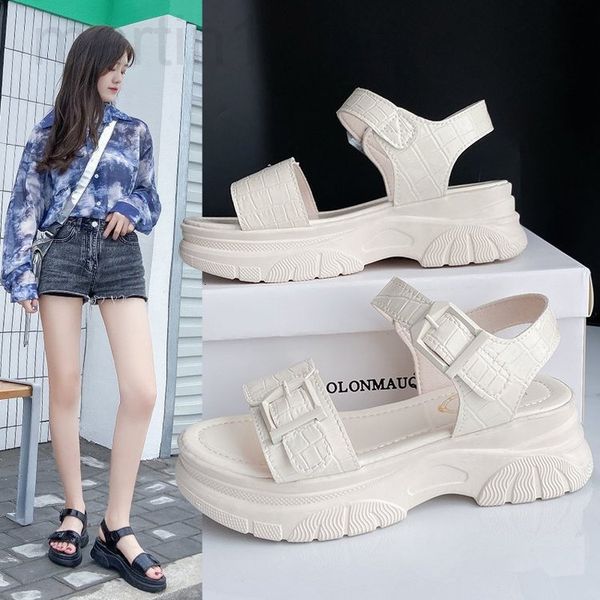 sandals designer women's 2021 new summer sports thick bottomed muffin shoes net red belt buckle open toe fashion trendui6m, Black
sandals designer women's 2021 new summer sports thick bottomed muffin shoes net red belt buckle open toe fashion trendui6m, Black