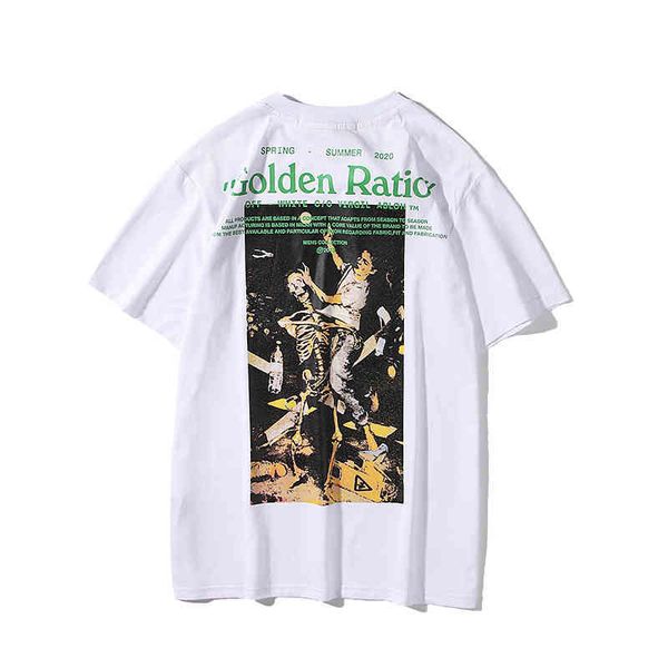 50% off skull print short sleeve american loose ow devil t-shirt for men and womenkyyi, White;black
50% off skull print short sleeve american loose ow devil t-shirt for men and womenkyyi, White;black