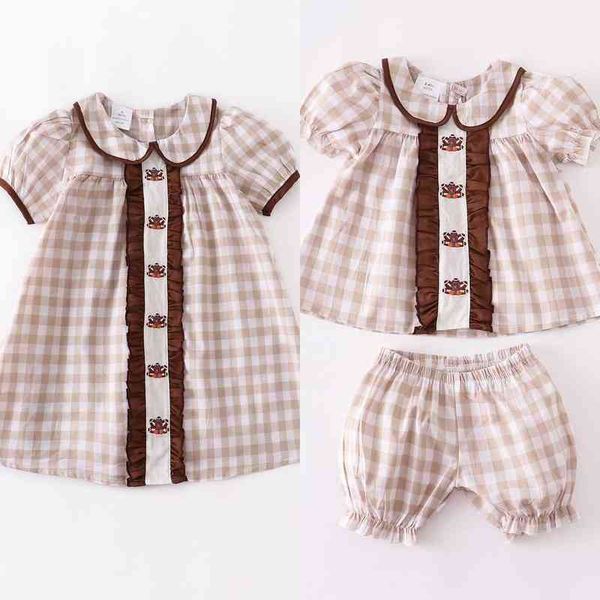 girlymax thanksgiving baby girls turkey plaid shorts set short sleeve dress woven family look sister's wear kids clothing aa220326, Red;yellow
girlymax thanksgiving baby girls turkey plaid shorts set short sleeve dress woven family look sister's wear kids clothing aa220326, Red;yellow