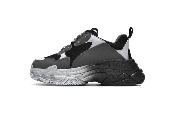 shoes couple designer luxury edition casual sneakers gradient grey paris 1st generation retro dad shoes bls triple s graded, Black
shoes couple designer luxury edition casual sneakers gradient grey paris 1st generation retro dad shoes bls triple s graded, Black
