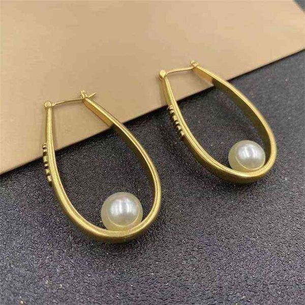 50% off online high-end version oval pearl female letters light luxury fashion earrings, Golden
50% off online high-end version oval pearl female letters light luxury fashion earrings, Golden