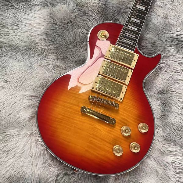 famous electric guitar exquisite tiger skin pattern quality accessories professional high-level
famous electric guitar exquisite tiger skin pattern quality accessories professional high-level
