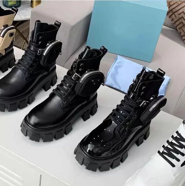 monolith leather nylon fabric boot rois boots fall/winter women ankle martin leather detachable bag booties size 35-41, Black
monolith leather nylon fabric boot rois boots fall/winter women ankle martin leather detachable bag booties size 35-41, Black