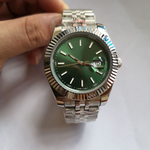 v1 version mens designer watches 41mm 36mm green dial mechanical automatic movement calendar luminous clock business casual sports wrist wat, Slivery;brown
v1 version mens designer watches 41mm 36mm green dial mechanical automatic movement calendar luminous clock business casual sports wrist wat, Slivery;brown