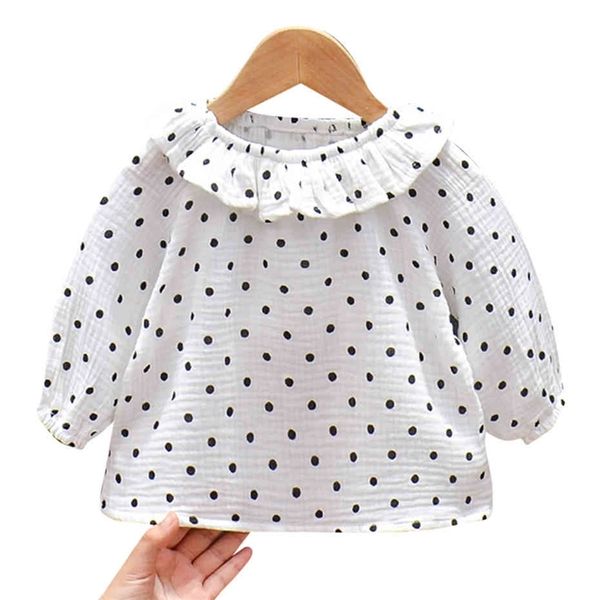 blouse for girls dot children's shirt for girls spring autumn blouse children's for girl casual style girls clothes 210412, White;black
blouse for girls dot children's shirt for girls spring autumn blouse children's for girl casual style girls clothes 210412, White;black