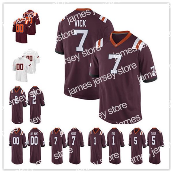 james custom virginia tech hokies football any name number 7 michael vick 2 hendon hooker 5 ryan willis damon hazelton ncaa college jersey s, Black;red
james custom virginia tech hokies football any name number 7 michael vick 2 hendon hooker 5 ryan willis damon hazelton ncaa college jersey s, Black;red