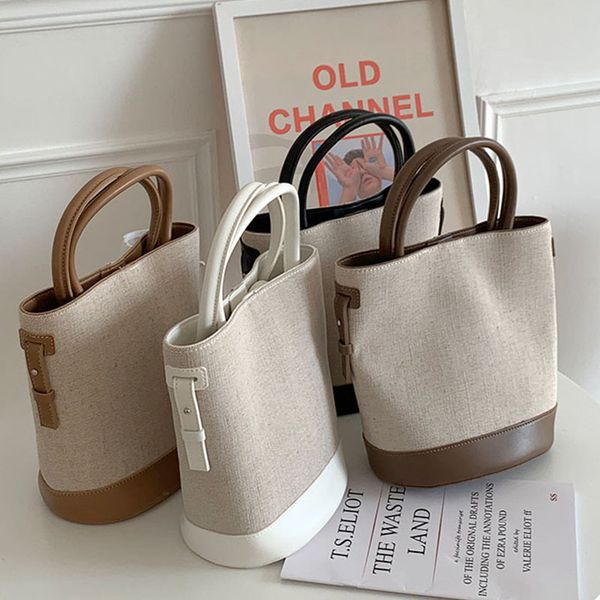 korean style canvas bag women's one shoulder bucket women's fashion splicing literary messenger bag crossbody bags
korean style canvas bag women's one shoulder bucket women's fashion splicing literary messenger bag crossbody bags
