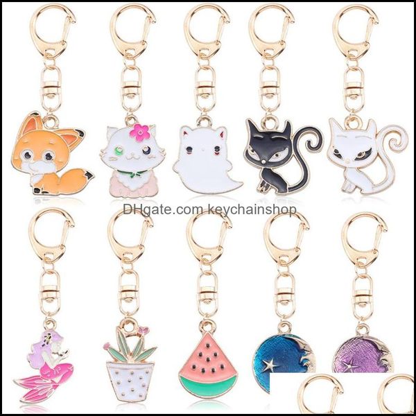 key rings jewelry cartoon cat keychains cute chains personality enamel animal fruit cactus car accessories drop dhuv9, Slivery;golden
key rings jewelry cartoon cat keychains cute chains personality enamel animal fruit cactus car accessories drop dhuv9, Slivery;golden