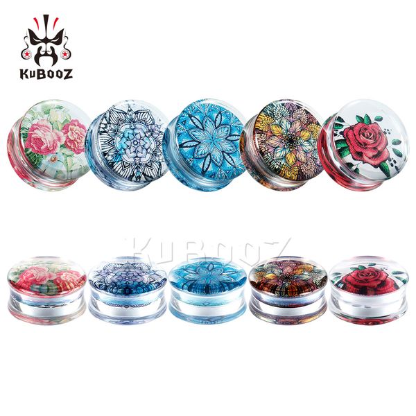 kubooz transparent acrylic suit vintage flower ear tunnel plugs gauges body jewelry piercings earring piercing expander wholesale 8-16mm 100, Silver
kubooz transparent acrylic suit vintage flower ear tunnel plugs gauges body jewelry piercings earring piercing expander wholesale 8-16mm 100, Silver