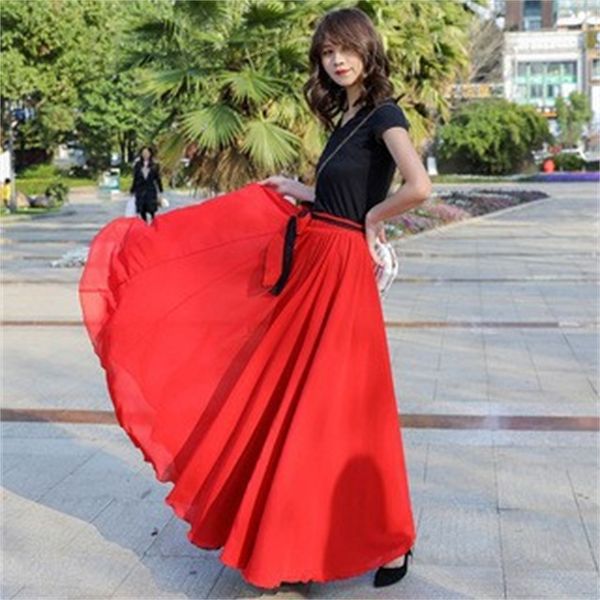 designerdouble sided large swing skirt 2021 new temperament chiffon , high waist a-shaped long , mid women's in autumn and luxurious, White
designerdouble sided large swing skirt 2021 new temperament chiffon , high waist a-shaped long , mid women's in autumn and luxurious, White