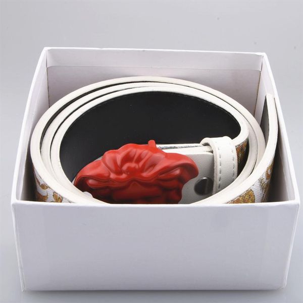 2021 designer head belt buckle men's belt genuine leather women's belt with box size 105-125cm 004261x, Black;brown
2021 designer head belt buckle men's belt genuine leather women's belt with box size 105-125cm 004261x, Black;brown