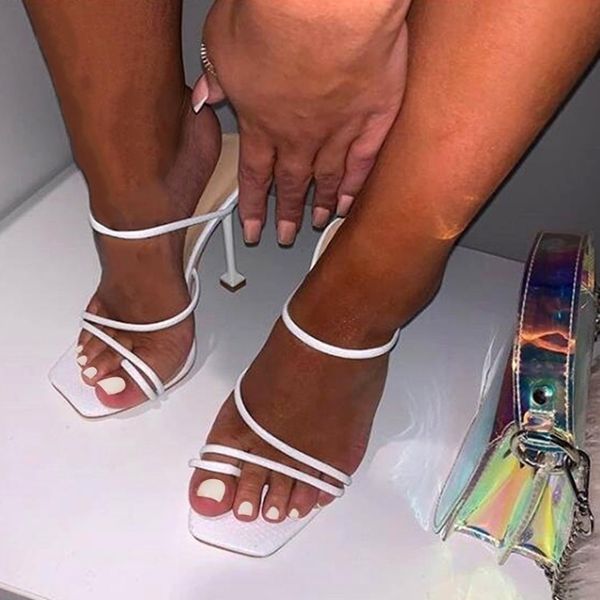 kcenid white black snake print strappy mule sandals slipper high heels flip flops square toe slides party shoes y200624
kcenid white black snake print strappy mule sandals slipper high heels flip flops square toe slides party shoes y200624
