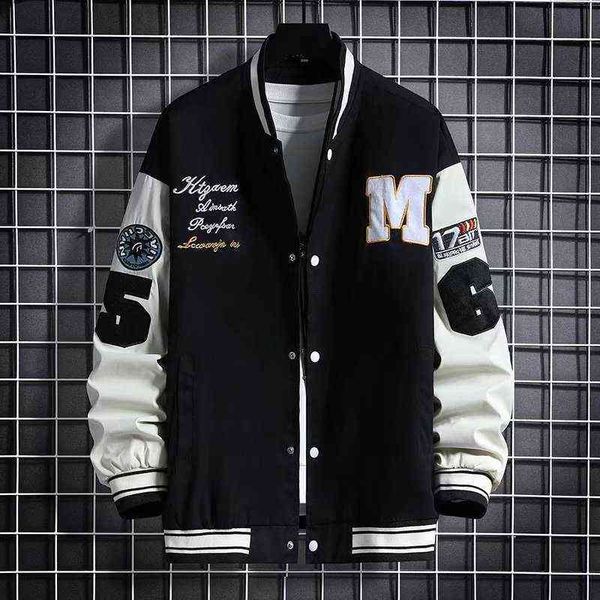 2022 spring new trendy brand jacket windbreaker thin baseball jacket casual fashion outdoor student high qualty clothing 3xl y220803, Black;brown
2022 spring new trendy brand jacket windbreaker thin baseball jacket casual fashion outdoor student high qualty clothing 3xl y220803, Black;brown