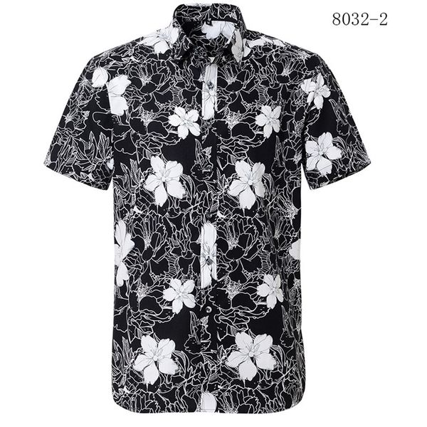 usa size hawaiian dress shirts men summer loose printed beach shirt men's fashion short sleeve 100% cotton floral shirt, White;black
usa size hawaiian dress shirts men summer loose printed beach shirt men's fashion short sleeve 100% cotton floral shirt, White;black