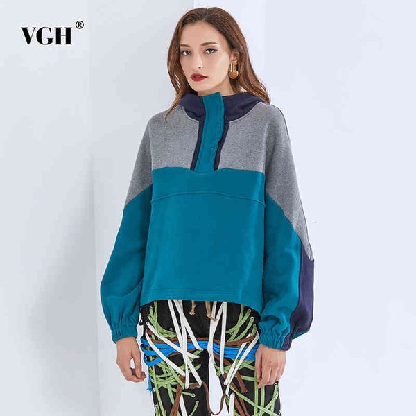 casual hit color sweatshirt for women hooded collar long sleeve patchwork drawstring loose thick sweatshirts female fashion 210507, Black
casual hit color sweatshirt for women hooded collar long sleeve patchwork drawstring loose thick sweatshirts female fashion 210507, Black