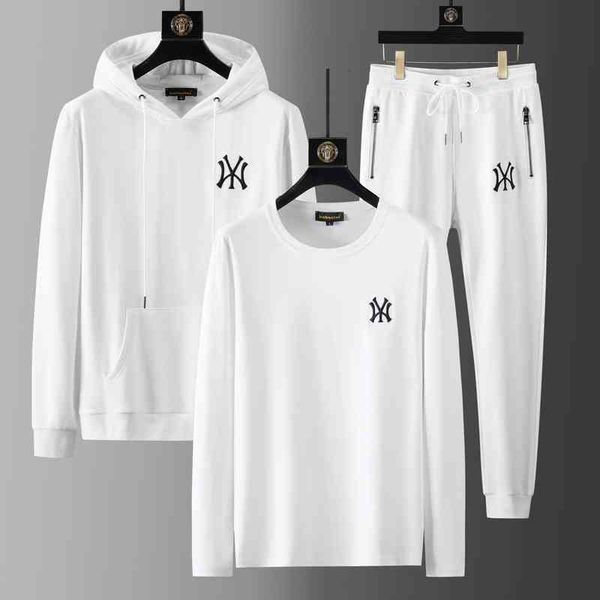 men's tracksuits korean sweater suit men's autumn t-shirt pure cotton handsome fashion brand sports leisure three piece set dy0u, Gray
men's tracksuits korean sweater suit men's autumn t-shirt pure cotton handsome fashion brand sports leisure three piece set dy0u, Gray