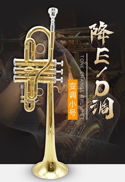drop e trumpet d tune trumpet for beginners to play brass instruments for adults and children with luggage
drop e trumpet d tune trumpet for beginners to play brass instruments for adults and children with luggage