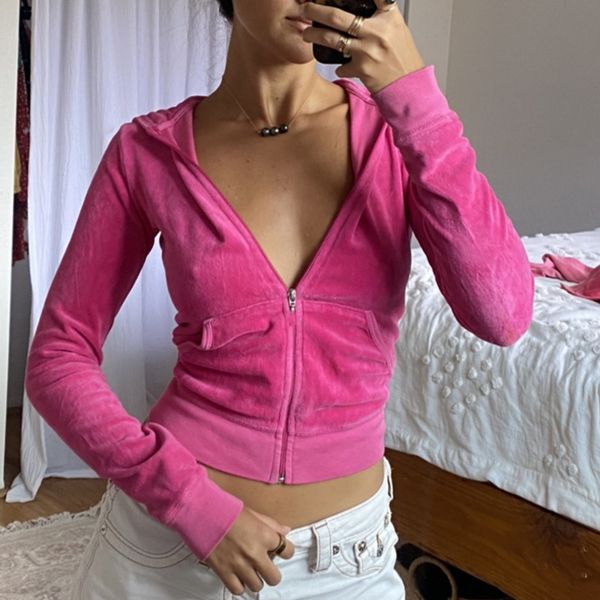 women's jackets vintage velvet y2k hooded jackets solid casual slim crop w 220824, Black;brown
women's jackets vintage velvet y2k hooded jackets solid casual slim crop w 220824, Black;brown