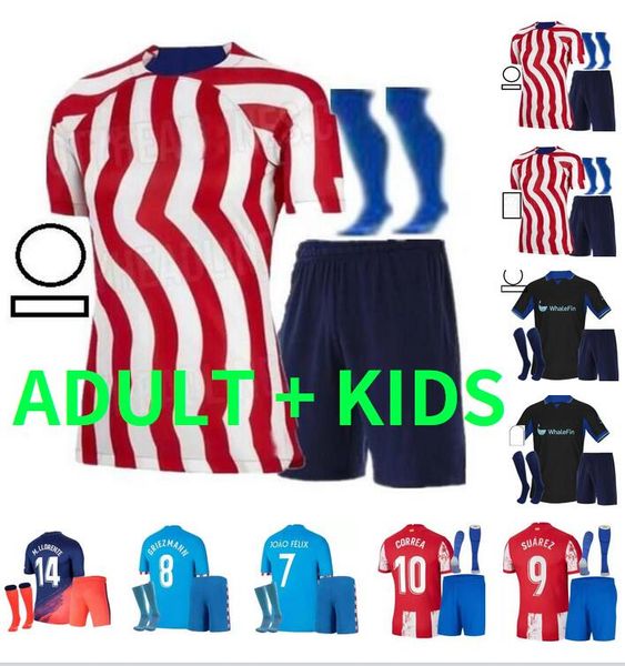 kids kit 21 22 23 atletico madrids griezmann soccer jerseys carrasco m. llorente joao felix saul suarez koke 2021 2022 2023 camisetas de fut, Black;yellow
kids kit 21 22 23 atletico madrids griezmann soccer jerseys carrasco m. llorente joao felix saul suarez koke 2021 2022 2023 camisetas de fut, Black;yellow